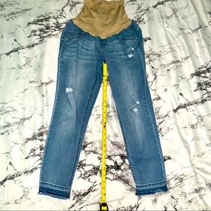 Jessica Simpson Distressed Maternity Jeans